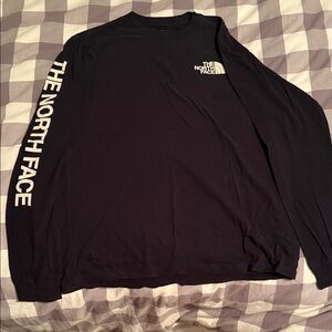The North Face Black Long Sleeve Tee